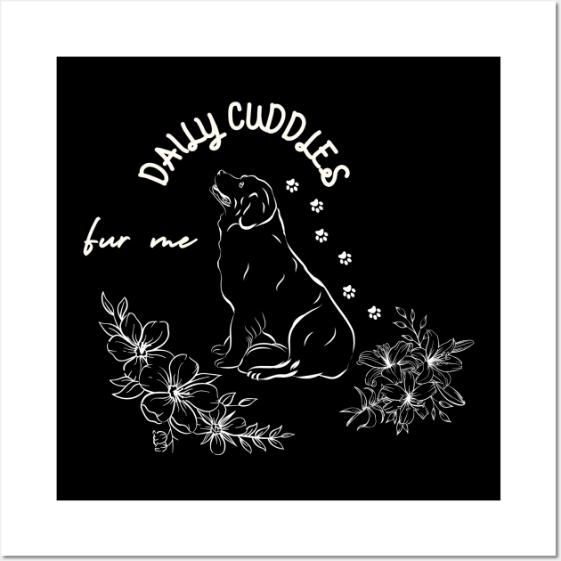 Daily Cuddles For Me Wall Art by NICHE&NICHE